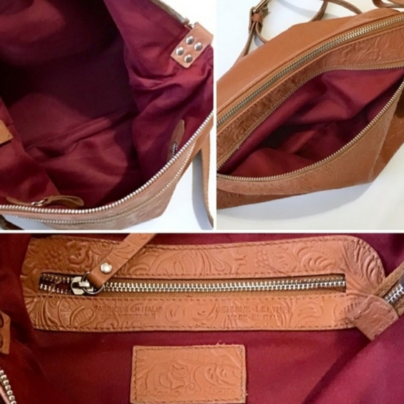 Pelle Italia by Antonio Cristiano CrossBody Purse - Picture 2 of 3